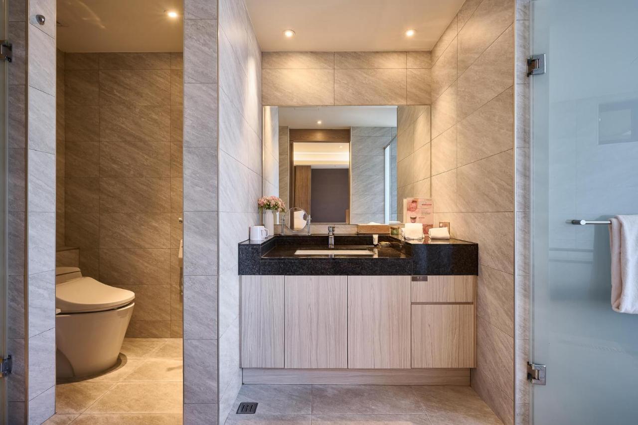 Cuncyue Hot Spring Resort Luodong Exterior photo Bathroom